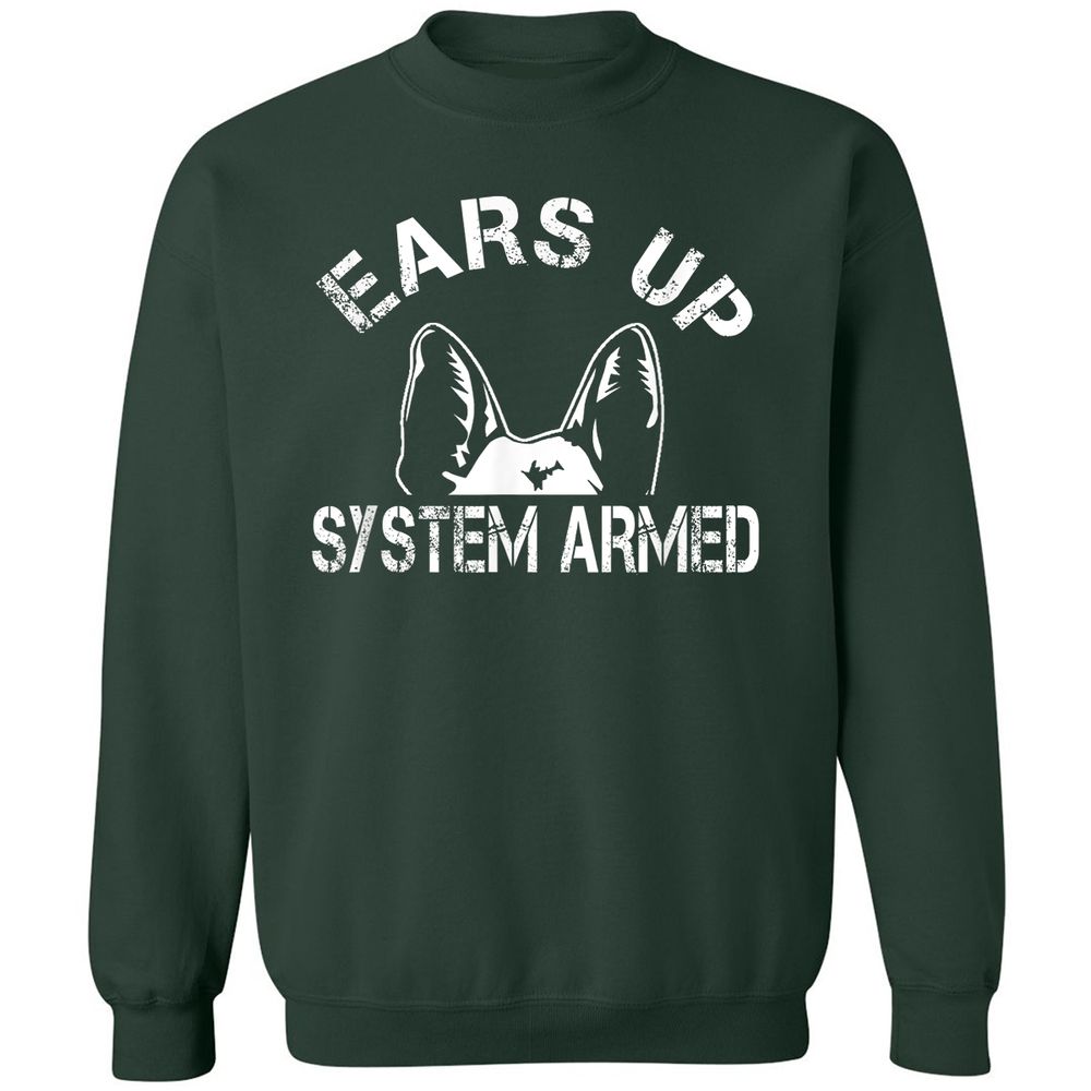 Classic Unisex Sweatshirt - DVFEZ8WR - Forest Green - 4