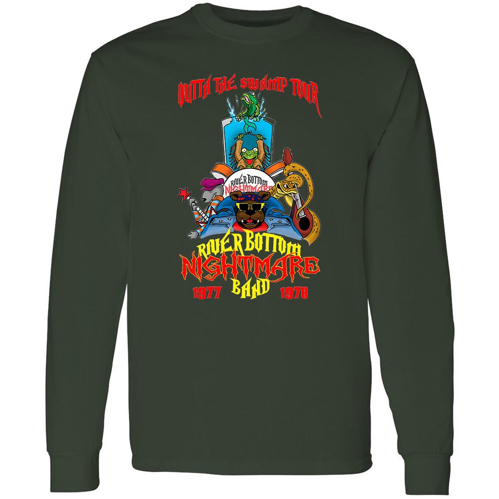 Long Sleeve T-Shirt - 9WQLHNLM - Forest Green - 4