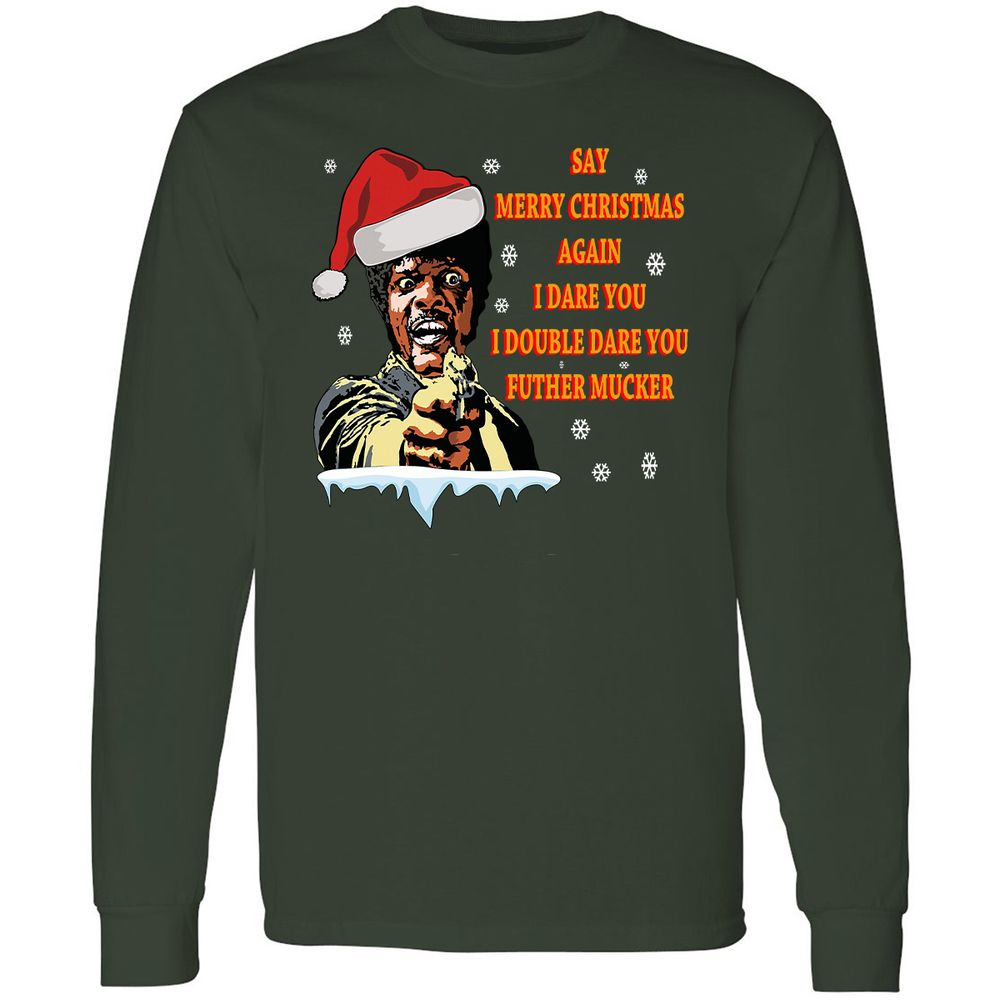 Long Sleeve T-Shirt - RLQREWXW - Forest Green - 4