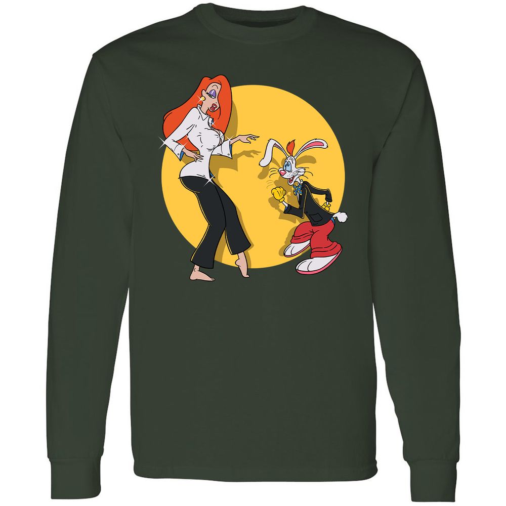 Long Sleeve T-Shirt - PH9GR7LY - Forest Green - 4