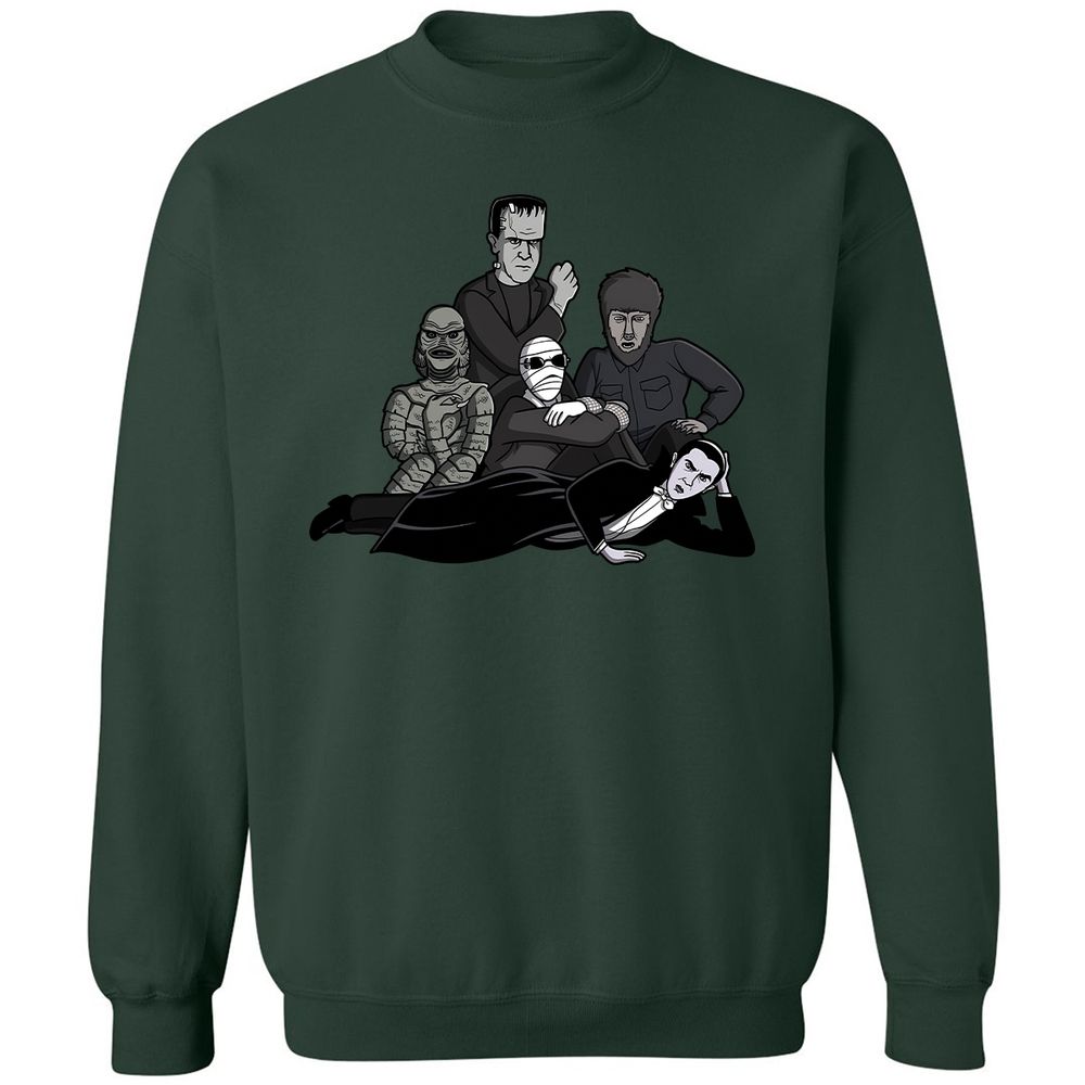 Classic Unisex Sweatshirt - KDK8CJXW - Forest Green - 4