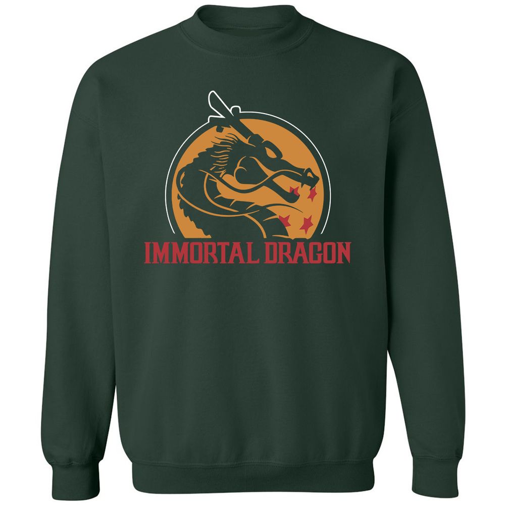 Classic Unisex Sweatshirt - WWE2CW4K - Forest Green - 4