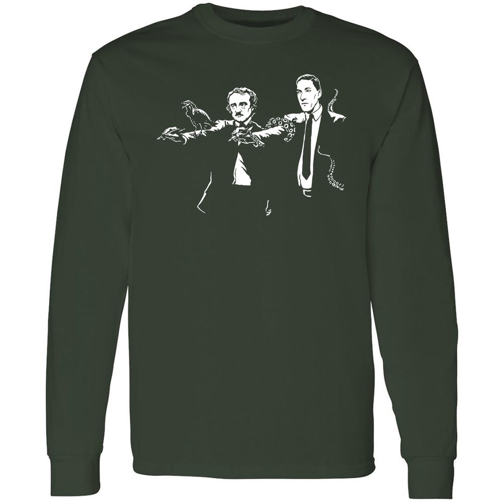 Long Sleeve T-Shirt - XQ3M4258 - Forest Green - 4