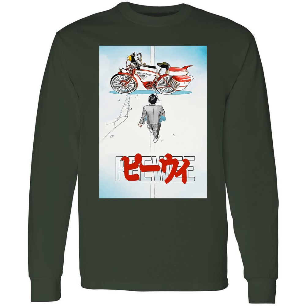 Long Sleeve T-Shirt - ZZNLGM2V - Forest Green - 4