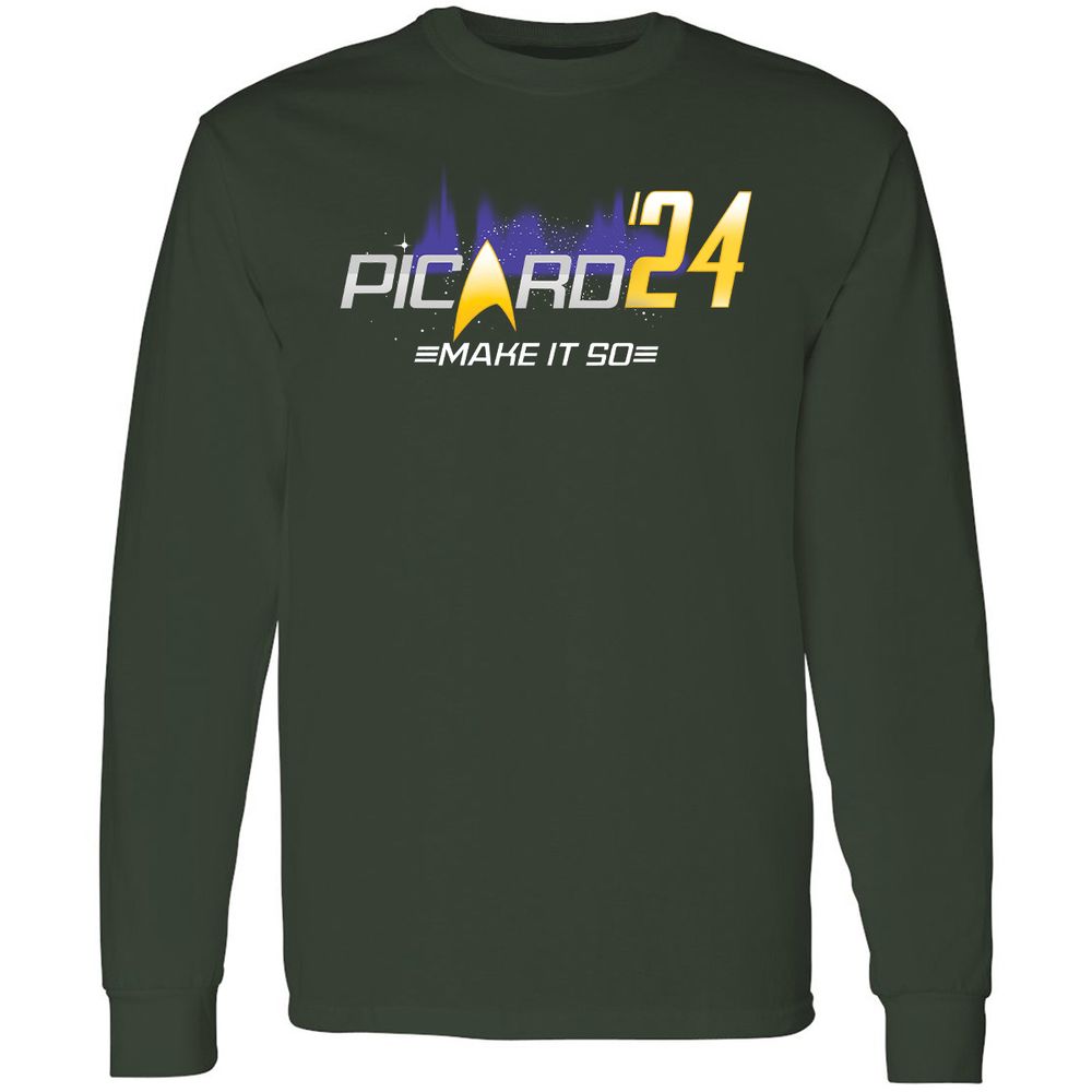 Long Sleeve T-Shirt - 2Q7RZXZM - Forest Green - 4