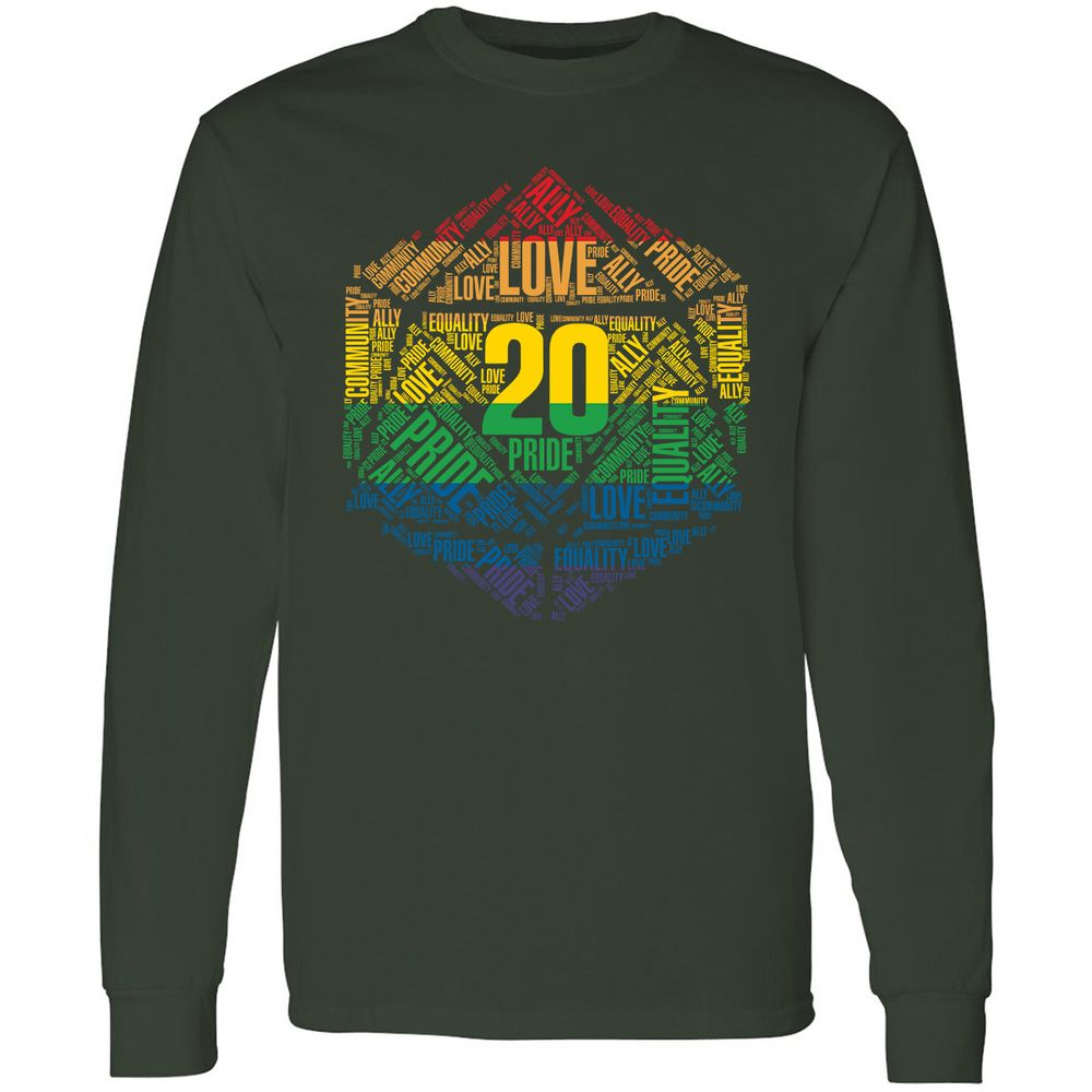 Long Sleeve T-Shirt - 6QGRK3EY - Forest Green - 4