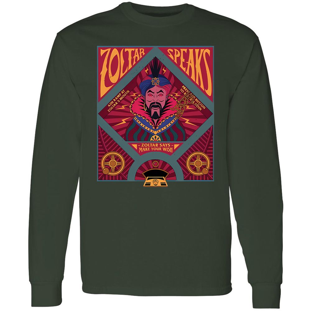 Long Sleeve T-Shirt - 4QLJPFDK - Forest Green - 4