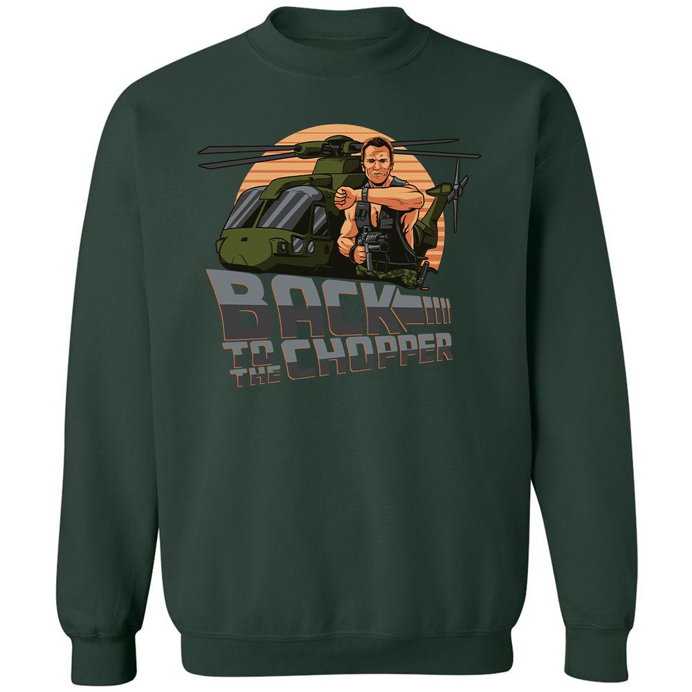 Classic Unisex Sweatshirt - FY25HZTZ - Forest Green - 4