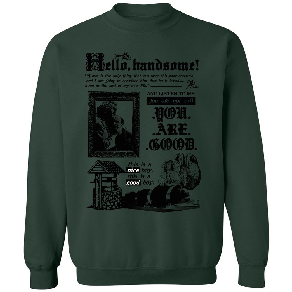 Classic Unisex Sweatshirt - LV36MRER - Forest Green - 4