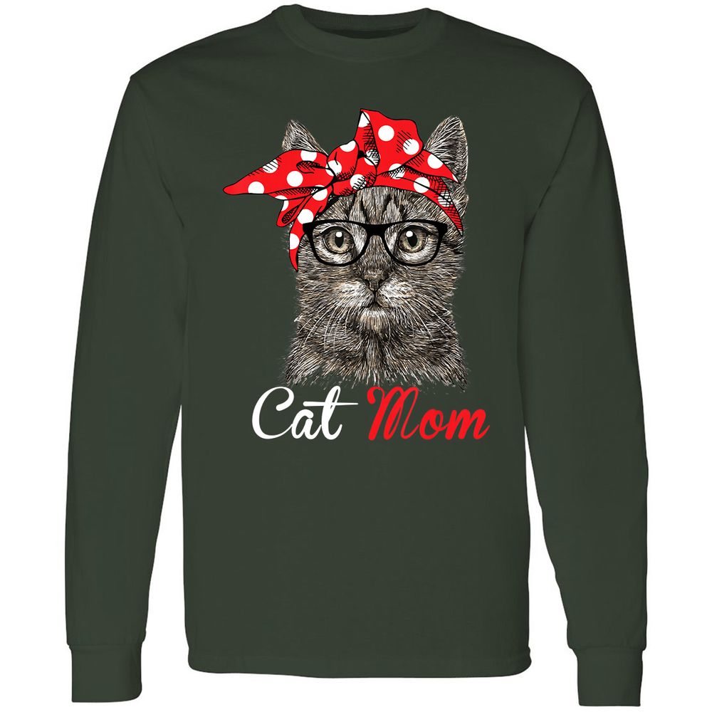 Long Sleeve T-Shirt - QPPH84L1 - Forest Green - 4