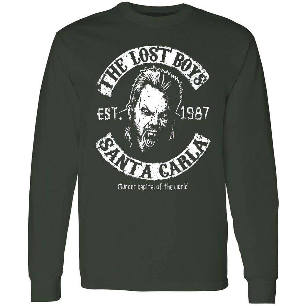 Long Sleeve T-Shirt - RBY7S294 - Forest Green - 4