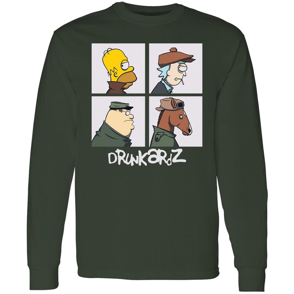 Long Sleeve T-Shirt - EDPR26X9 - Forest Green - 4