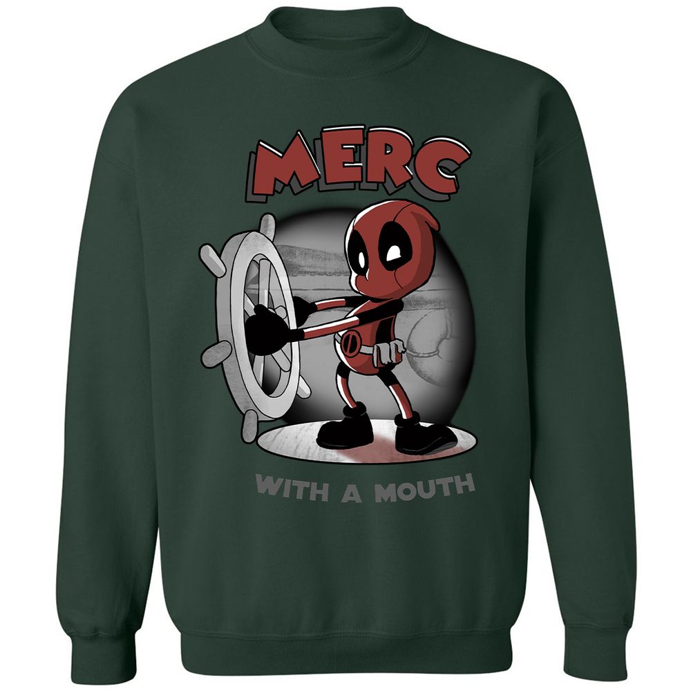 Classic Unisex Sweatshirt - 82SZ7S7A - Forest Green - 4