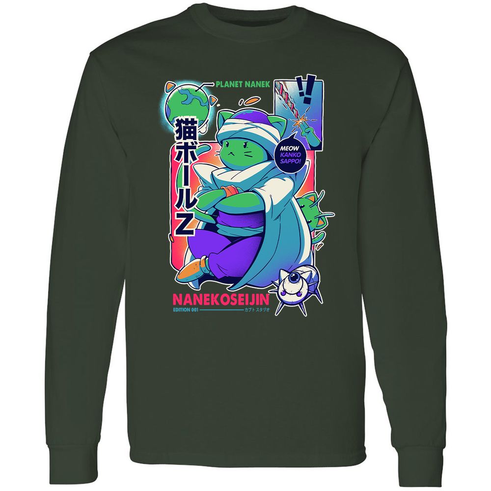 Long Sleeve T-Shirt - VAL8T37L - Forest Green - 4