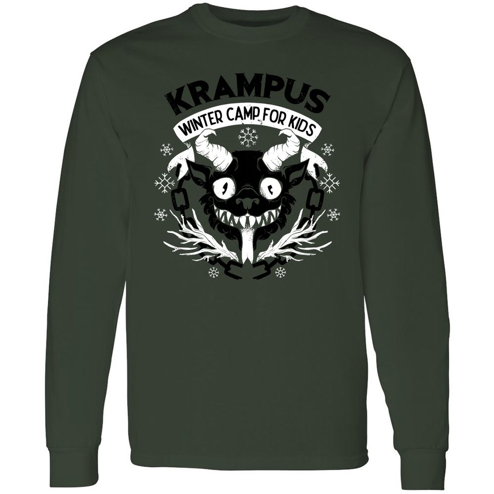 Long Sleeve T-Shirt - 5GJ7RYGJ - Forest Green - 4