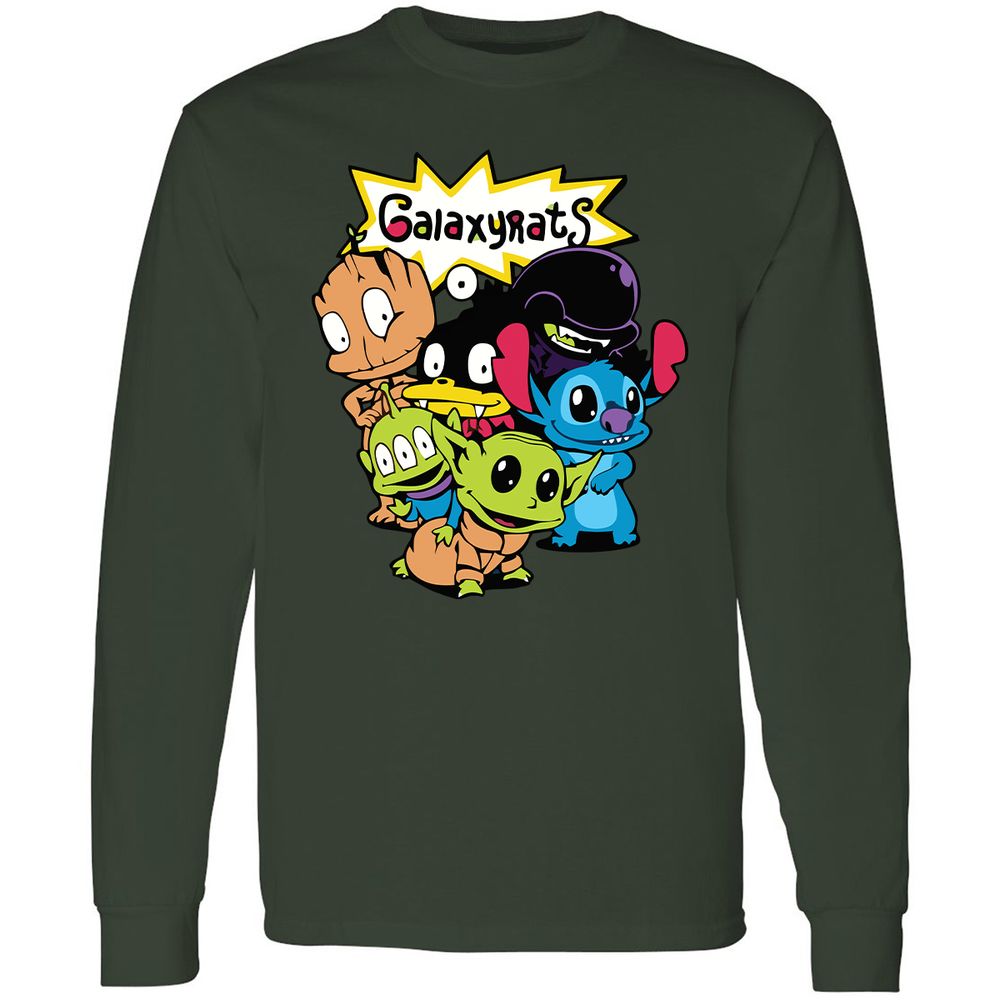 Long Sleeve T-Shirt - 8TAEXTJ3 - Forest Green - 4