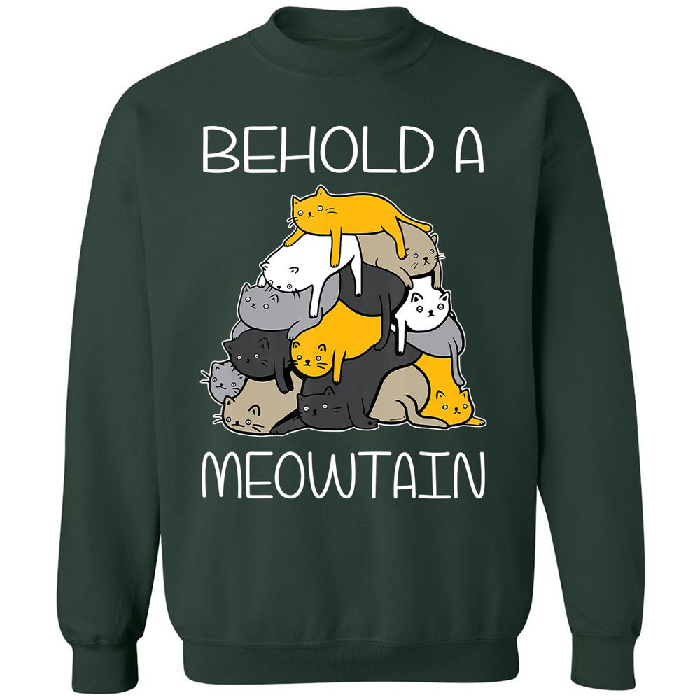 Classic Unisex Sweatshirt - AQLABZJH - Forest Green - 4