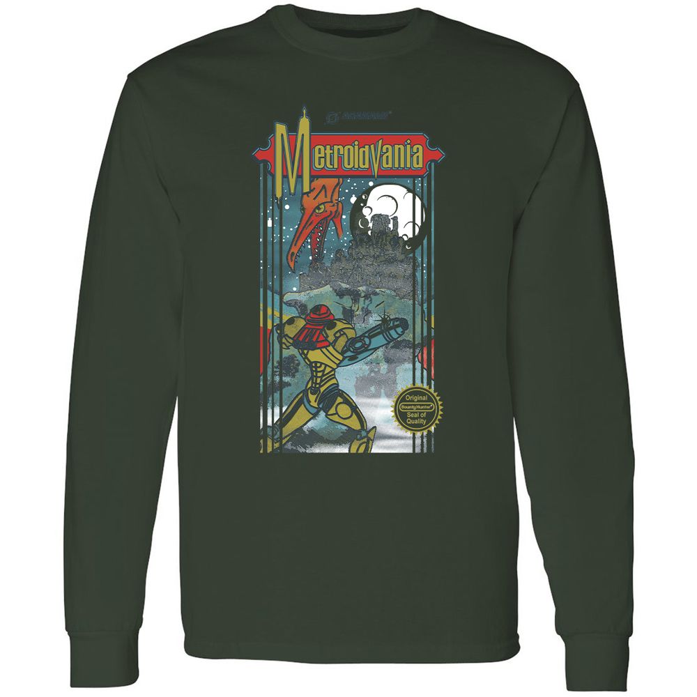 Long Sleeve T-Shirt - ZPSCMJ5P - Forest Green - 4