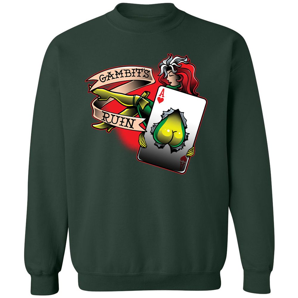 Classic Unisex Sweatshirt - XKM4TRAJ - Forest Green - 4