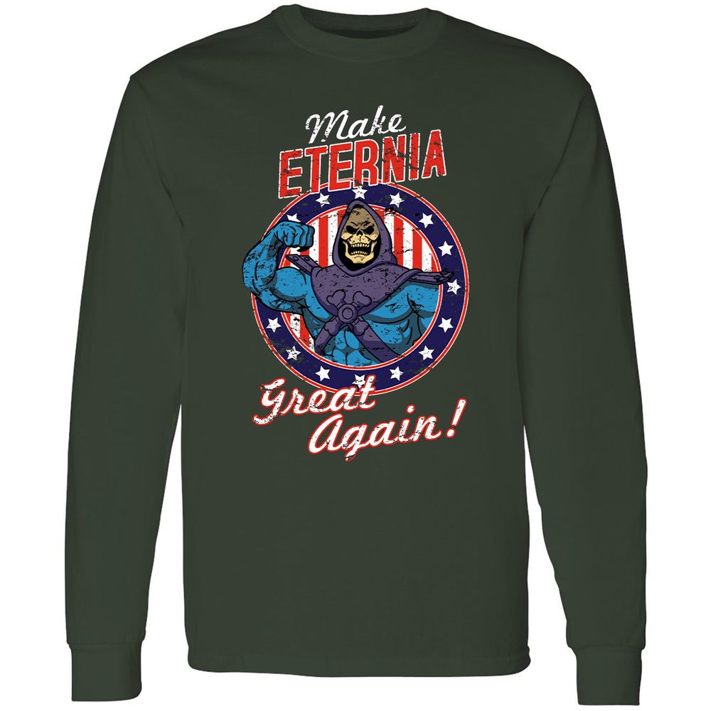 Long Sleeve T-Shirt - P4GGCA8E - Forest Green - 4