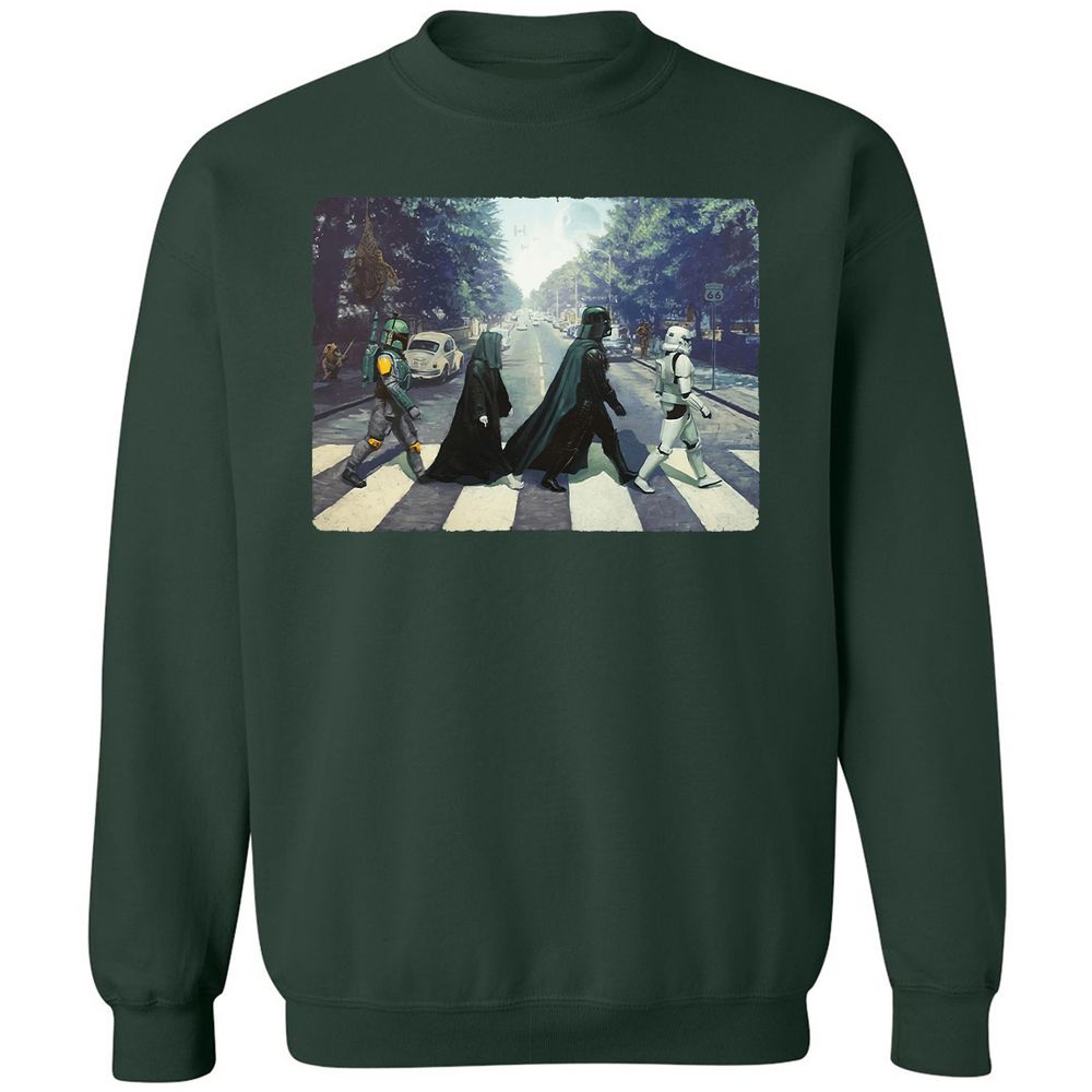 Classic Unisex Sweatshirt - BUCDTJWJ - Forest Green - 4