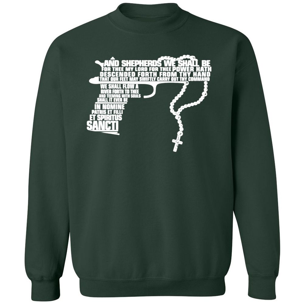 Classic Unisex Sweatshirt - VVPDE7RS - Forest Green - 4