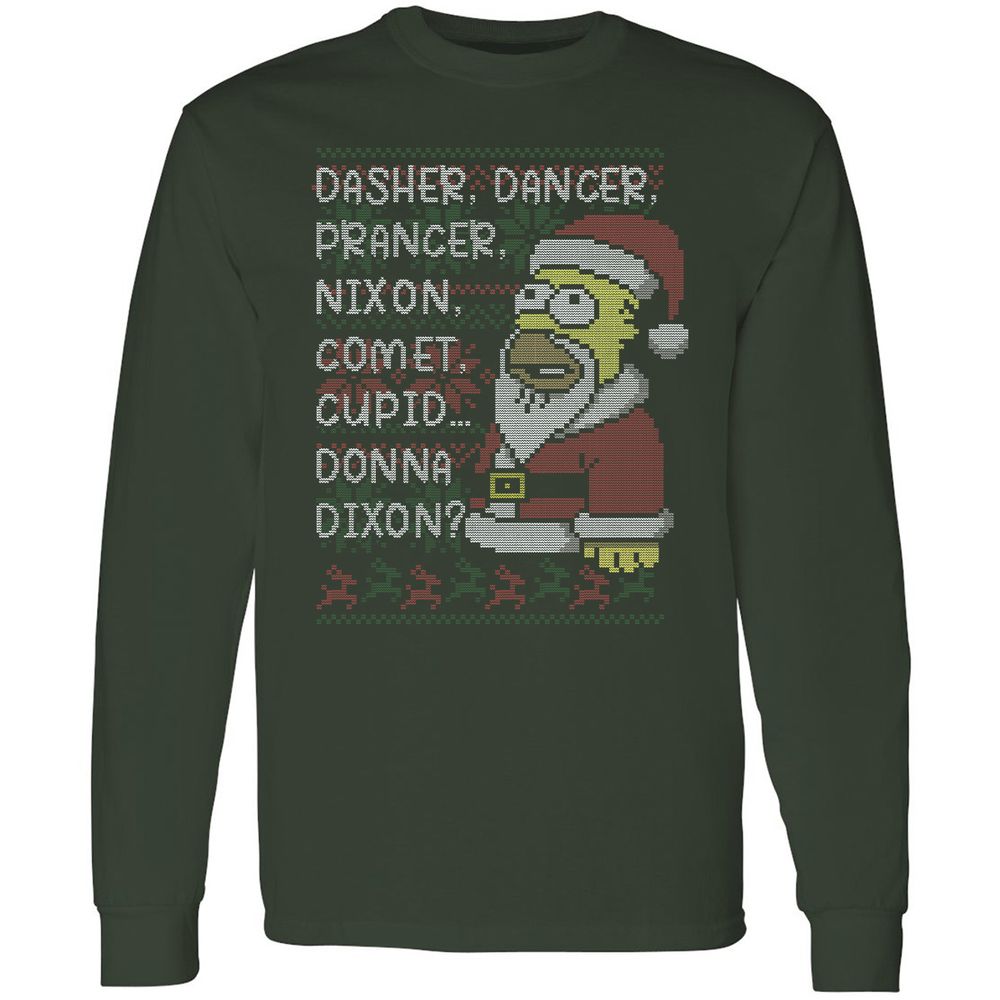 Long Sleeve T-Shirt - SVH6LJRZ - Forest Green - 4