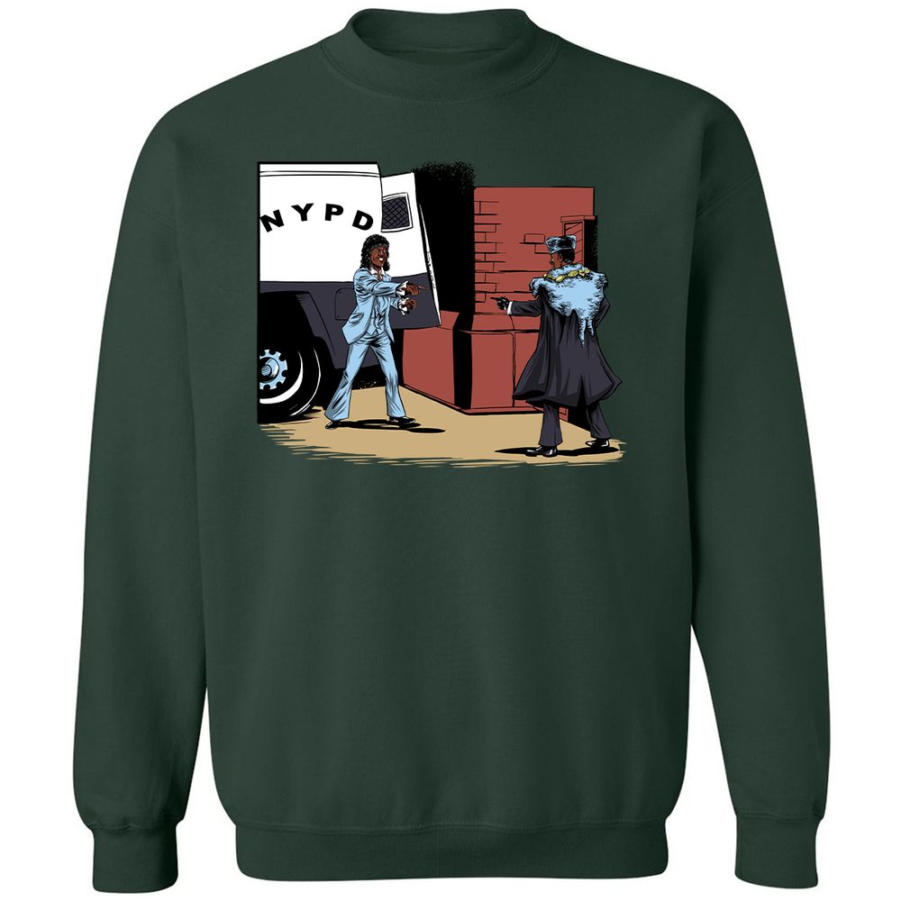 Classic Unisex Sweatshirt - XJC6SASU - Forest Green - 4