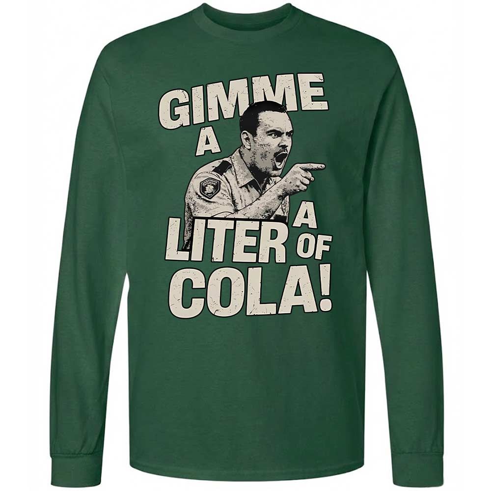 Long Sleeve T-Shirt - 4XP8Z6GM - Forest Green - 4