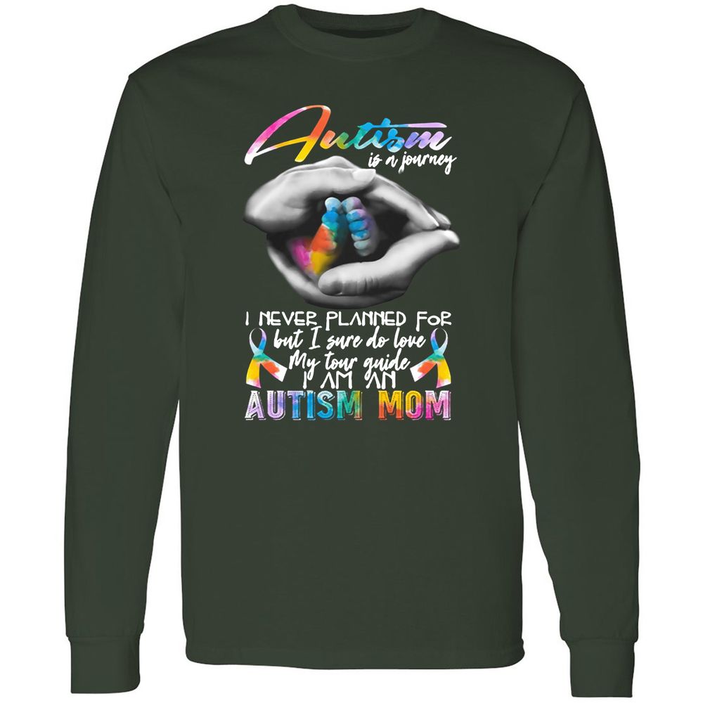 Long Sleeve T-Shirt - 4RPGVR1T - Forest Green - 4