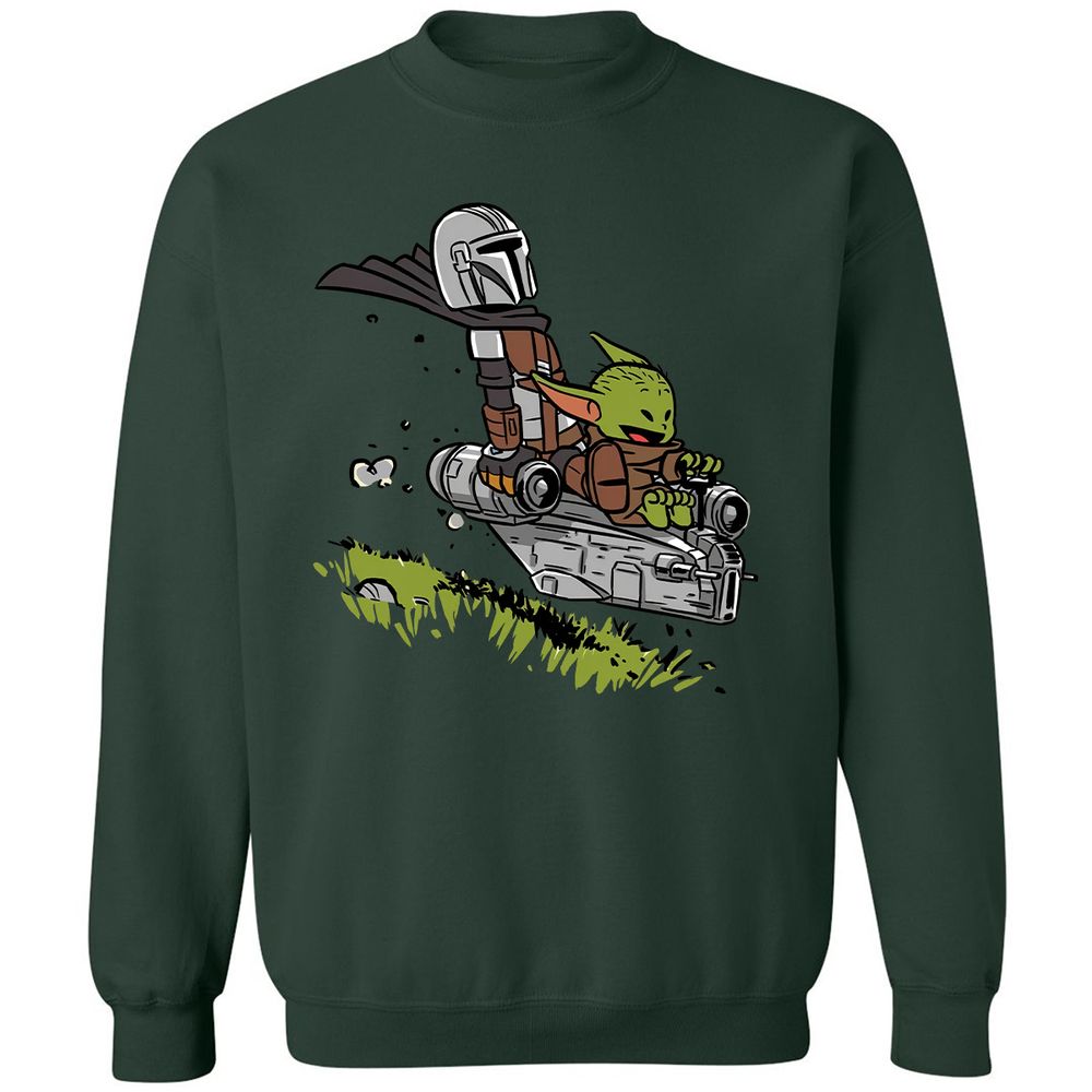 Classic Unisex Sweatshirt - EP3QFM5U - Forest Green - 4