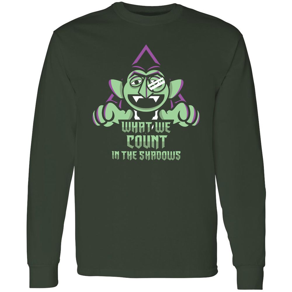 Long Sleeve T-Shirt - 4J39ZE1H - Forest Green - 4