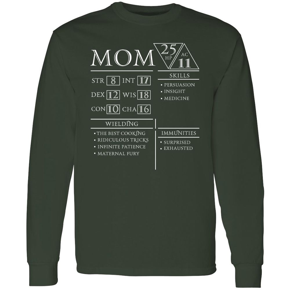 Long Sleeve T-Shirt - 79BJRKZC - Forest Green - 4