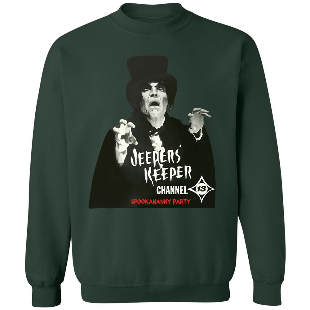 Classic Unisex Sweatshirt - H67P59CJ - Forest Green - 4
