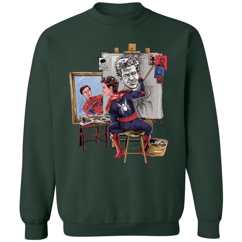 Classic Unisex Sweatshirt - SDFKV34T - Forest Green - 4