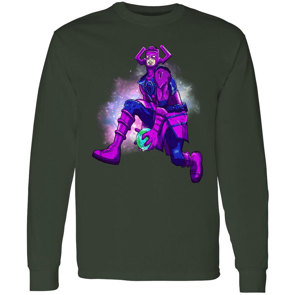 Long Sleeve T-Shirt - A6LGWJ19 - Forest Green - 4