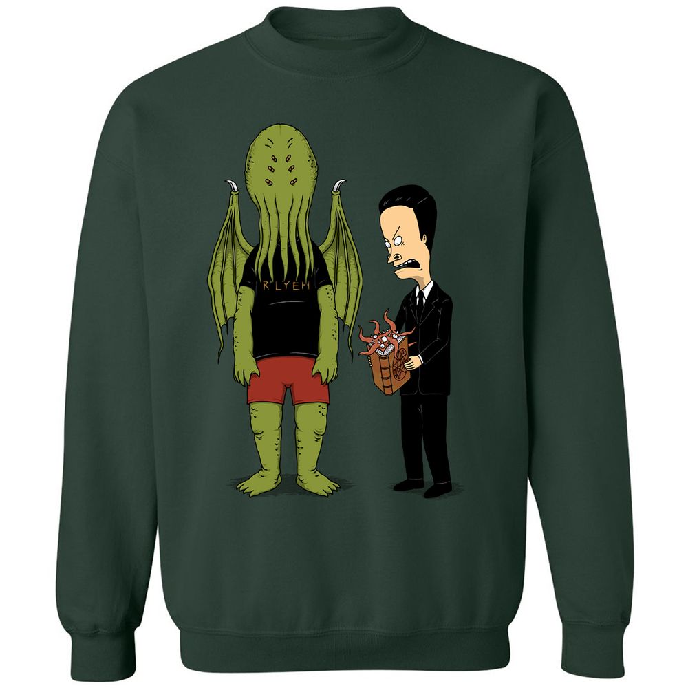 Classic Unisex Sweatshirt - 9GQA19SR - Forest Green - 4