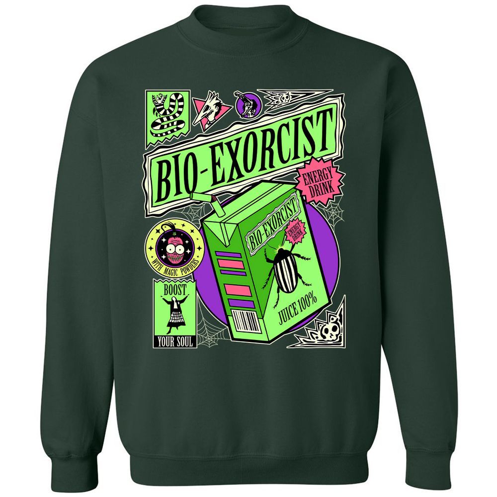 Classic Unisex Sweatshirt - 3L3L3M3E - Forest Green - 4