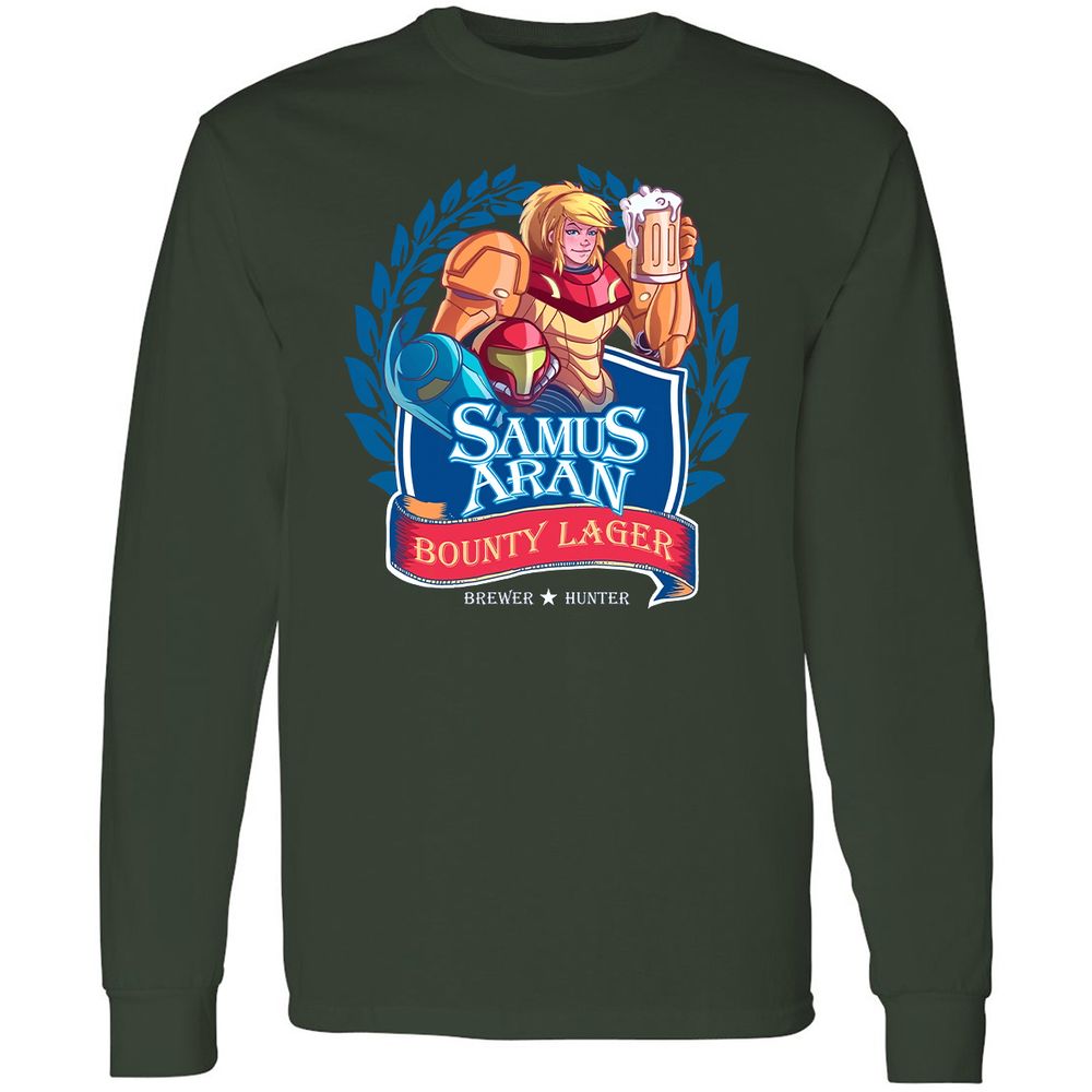 Long Sleeve T-Shirt - TS1RFXMP - Forest Green - 4