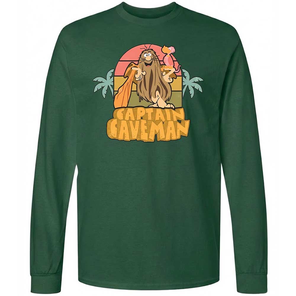 Long Sleeve T-Shirt - 3YHM6NF3 - Forest Green - 4