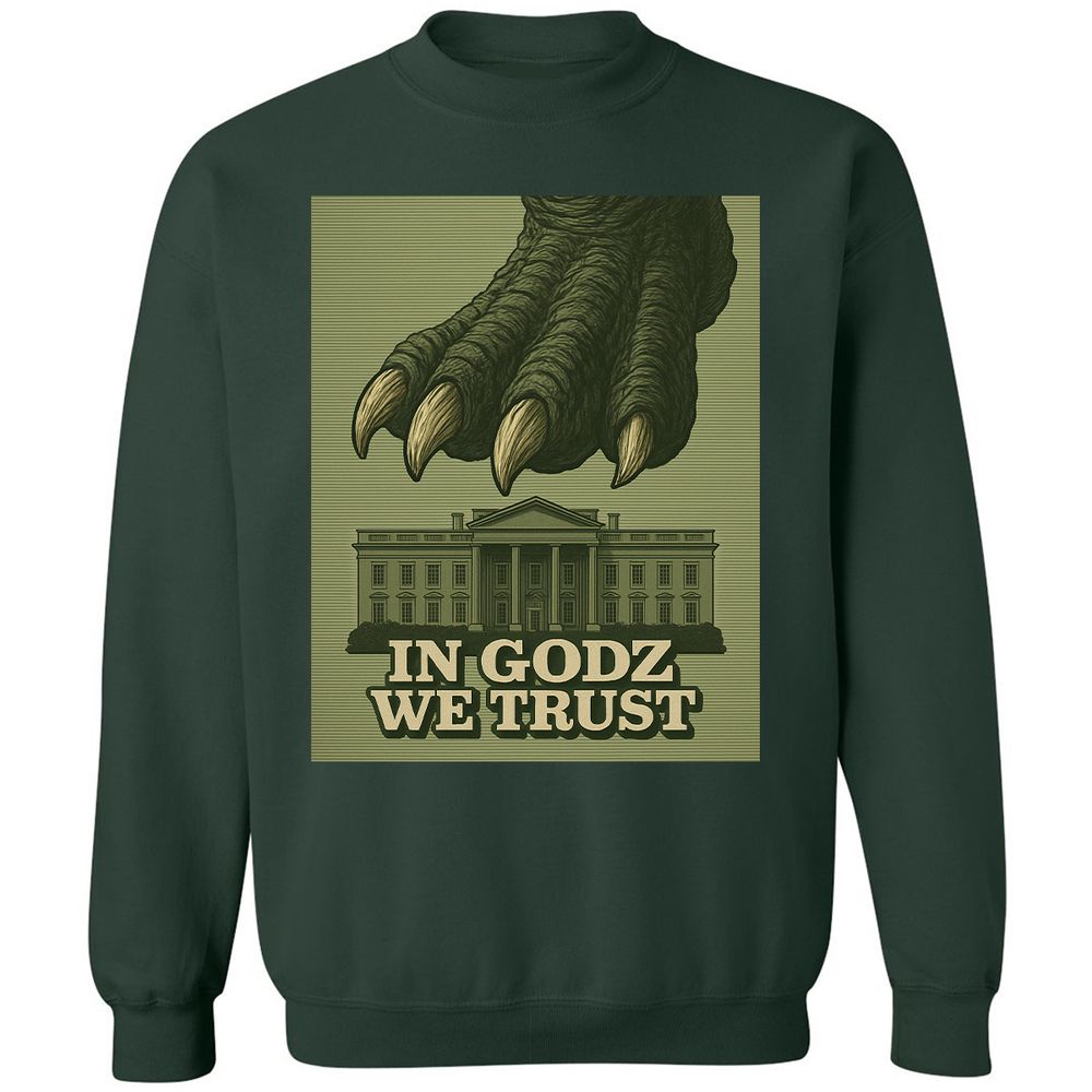 Classic Unisex Sweatshirt - W6G1Q8ZW - Forest Green - 4