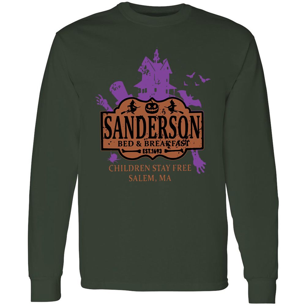 Long Sleeve T-Shirt - XCFTRRUD - Forest Green - 4
