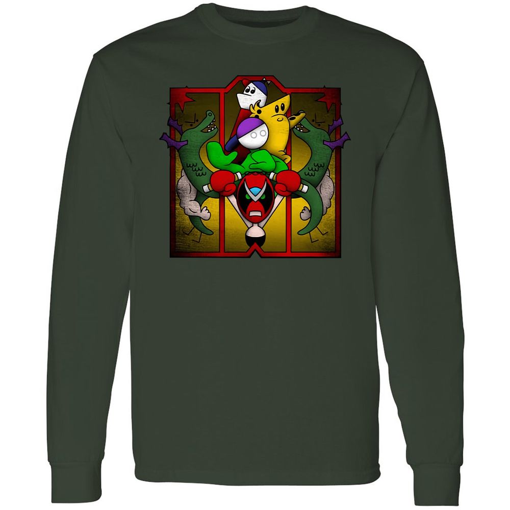 Long Sleeve T-Shirt - MEAR3PFD - Forest Green - 4