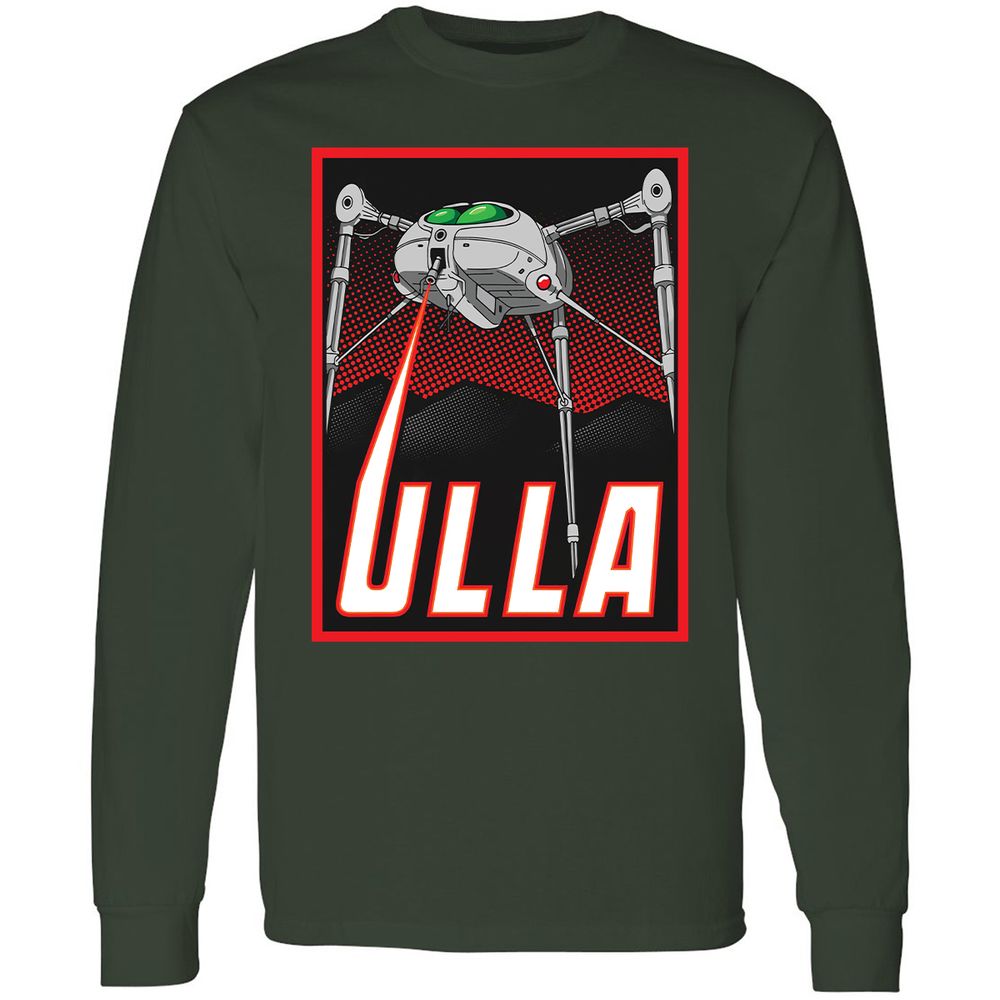 Long Sleeve T-Shirt - ZJE1U3HM - Forest Green - 4