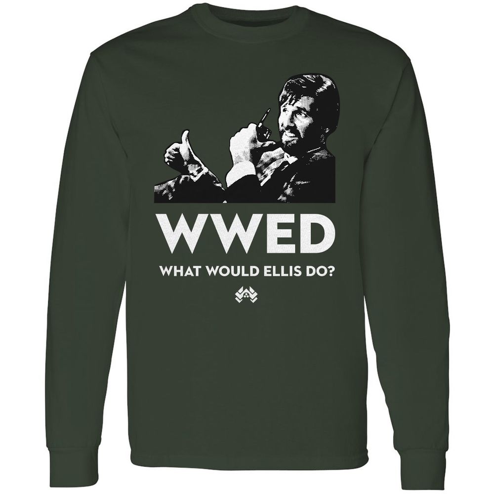 Long Sleeve T-Shirt - 3ULS6J2Z - Forest Green - 4