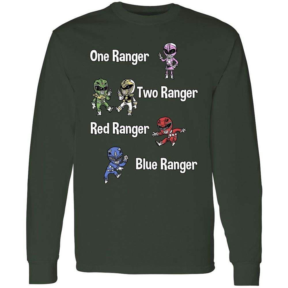 Long Sleeve T-Shirt - LULA9RBY - Forest Green - 4