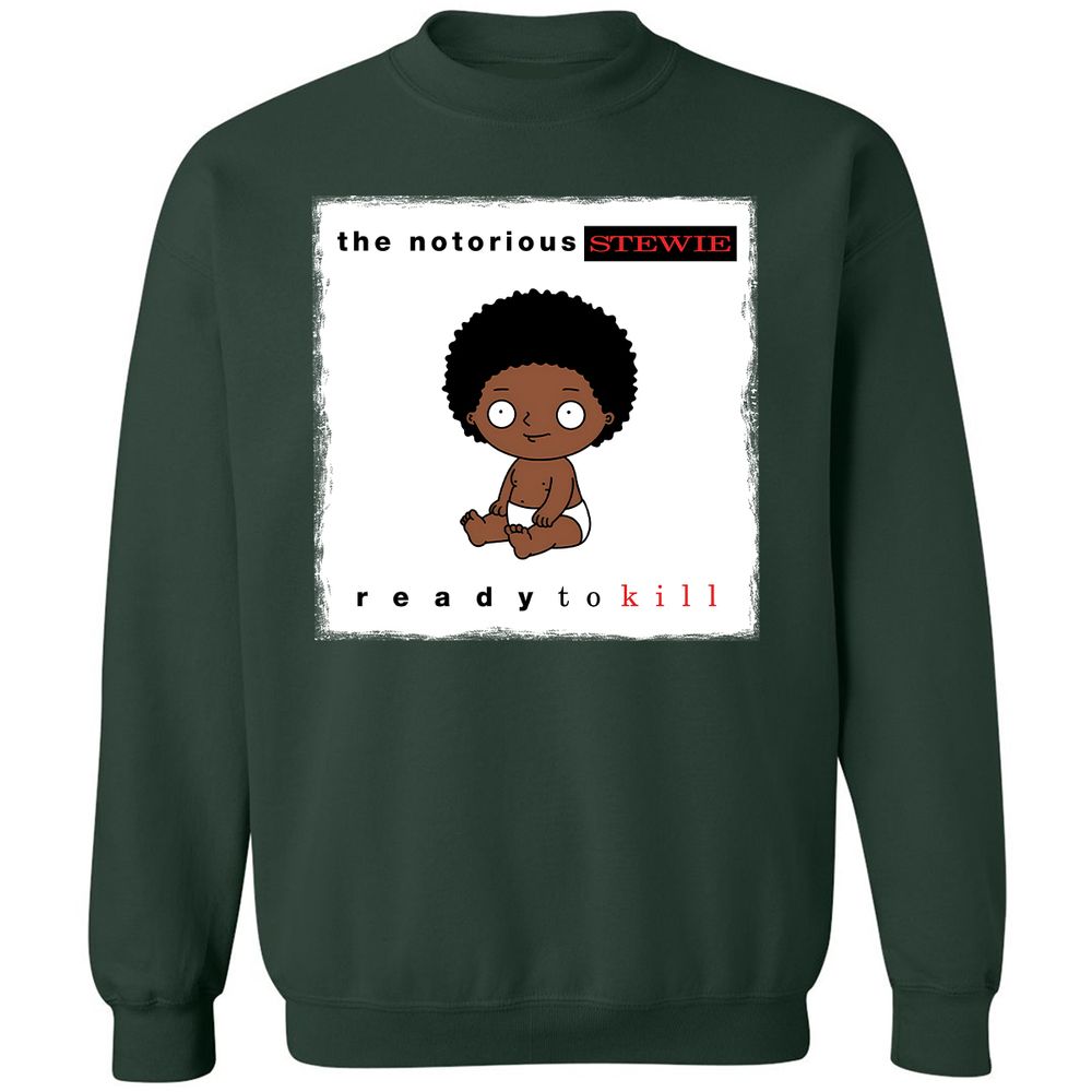 Classic Unisex Sweatshirt - QB8Q5RL3 - Forest Green - 4