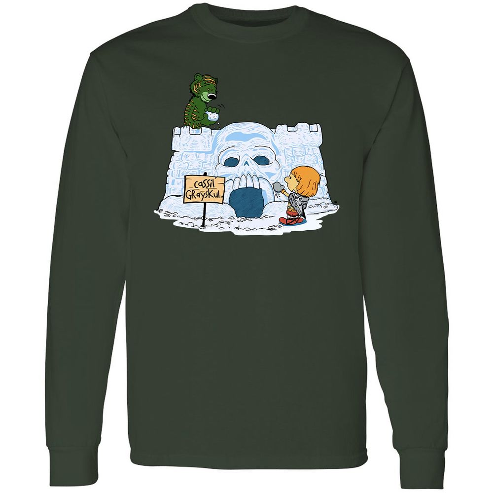 Long Sleeve T-Shirt - 3APBZ67B - Forest Green - 4