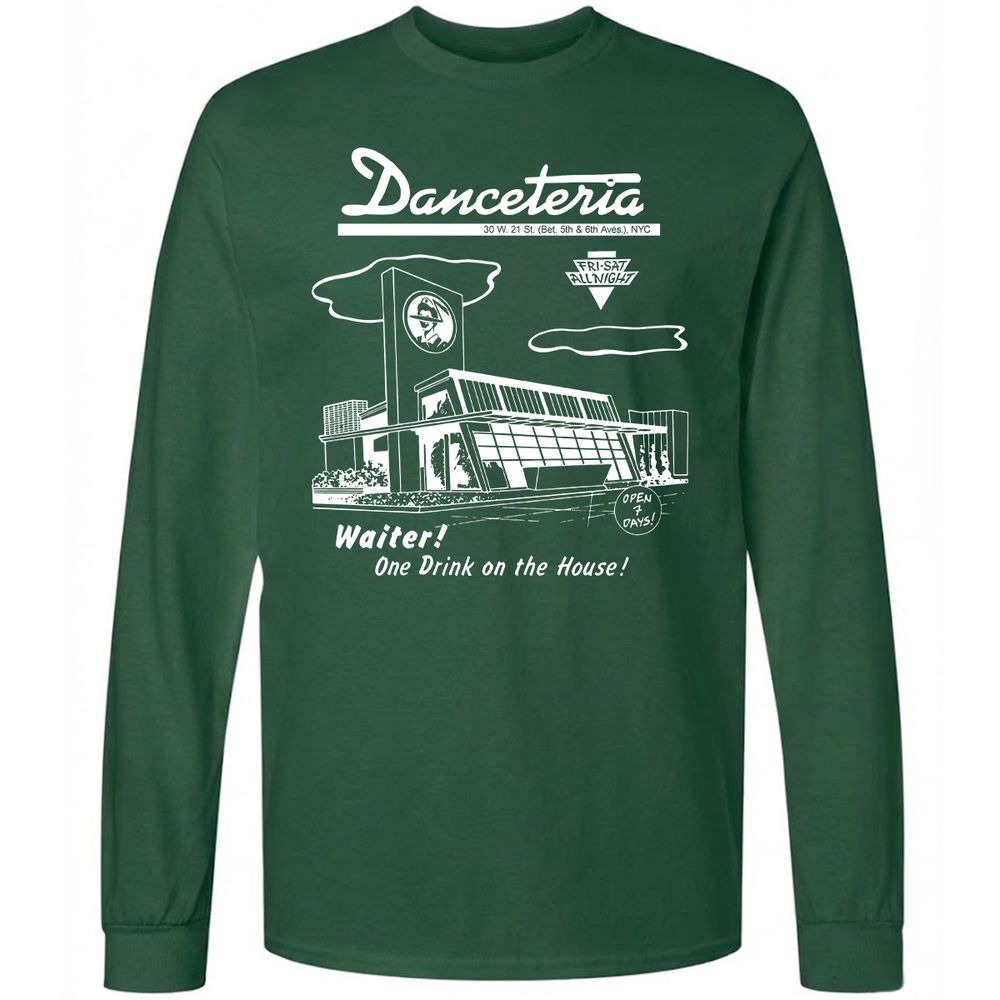 Long Sleeve T-Shirt - E2YJ85E5 - Forest Green - 4