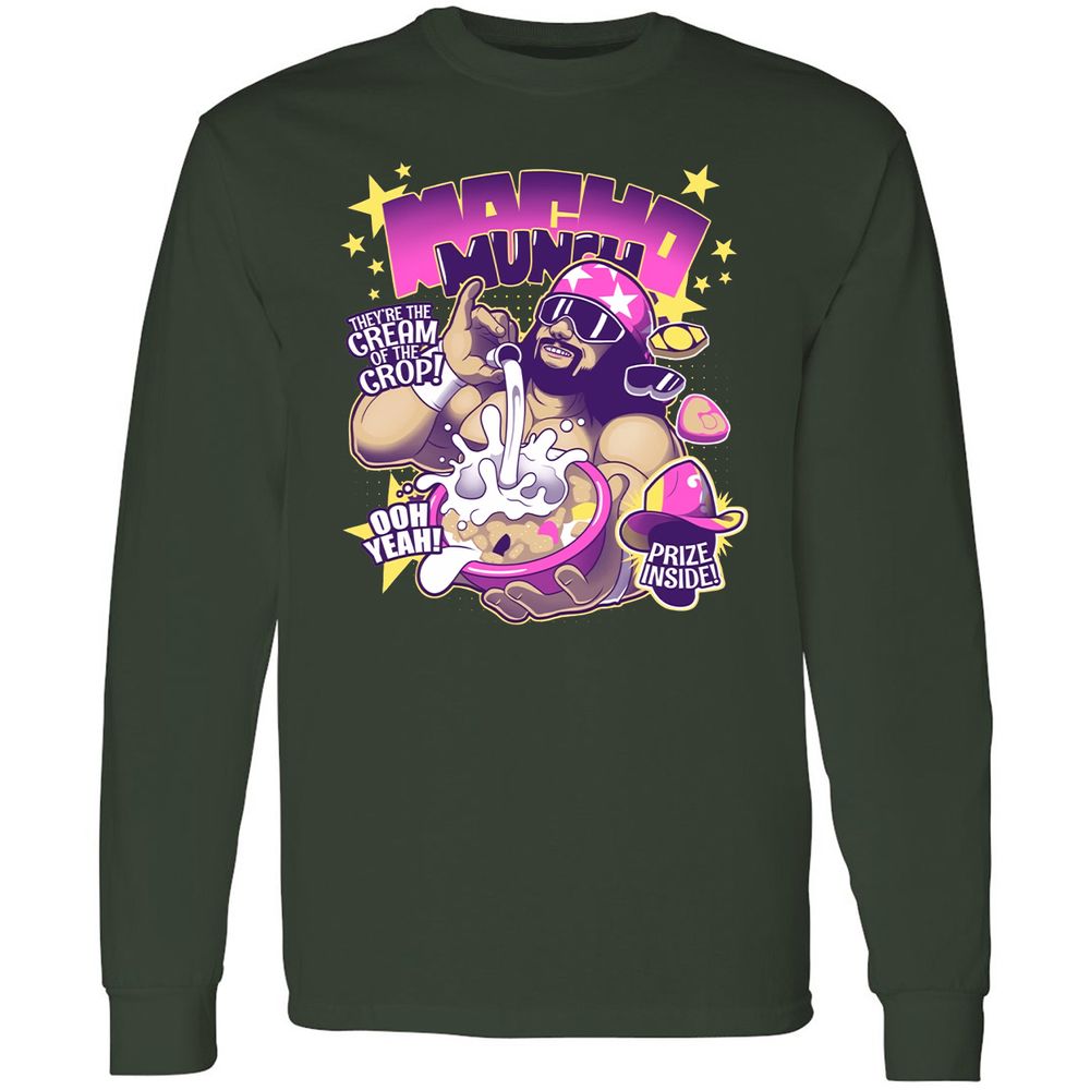 Long Sleeve T-Shirt - ARLXJJR8 - Forest Green - 4